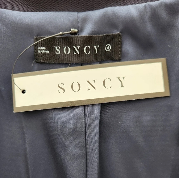 NWT || SONCY || blazer, striping on sleeves, casual - Picture 7 of 7